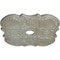 Ekena Millwork Flower Ceiling Medallion (Fits Canopies up to 6 1/4"), 29"OD x 3 5/8"ID x 1 3/8"P, Flash Gold CM29FWFLS - alternate 3